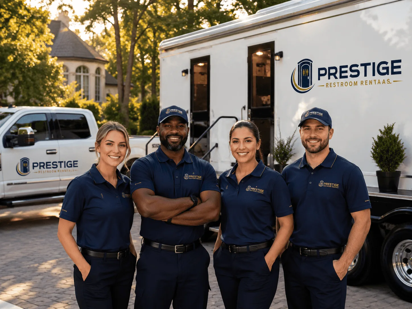 Trusted Luxury Portable Restrooms company in Mount Hermon, KY